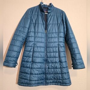 Patagonia Women's Teal Puffer Jacket